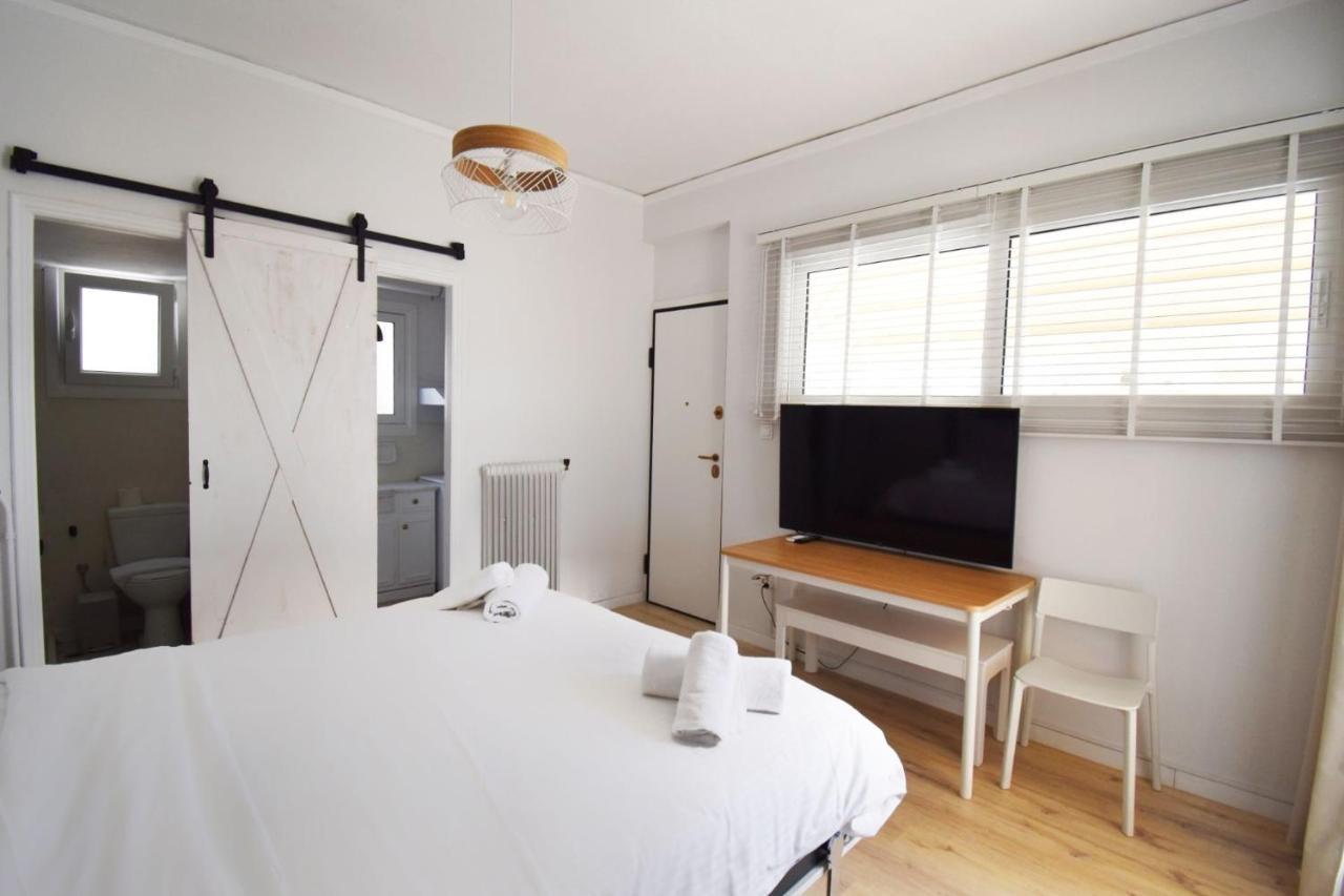 Penthouse Nea Smirni Apartment Athena Bagian luar foto