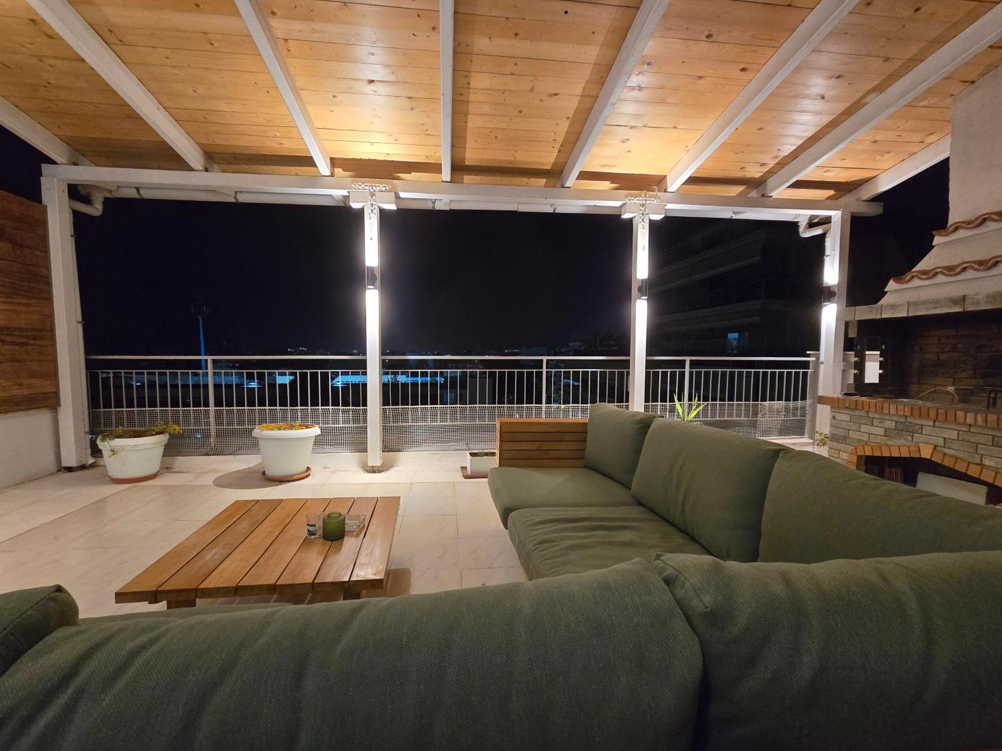 Penthouse Nea Smirni Apartment Athena Bagian luar foto
